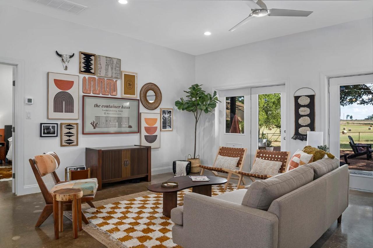 Villa Container Haus Pet Friendly With Cowboy Pool Fredericksburg Exterior foto
